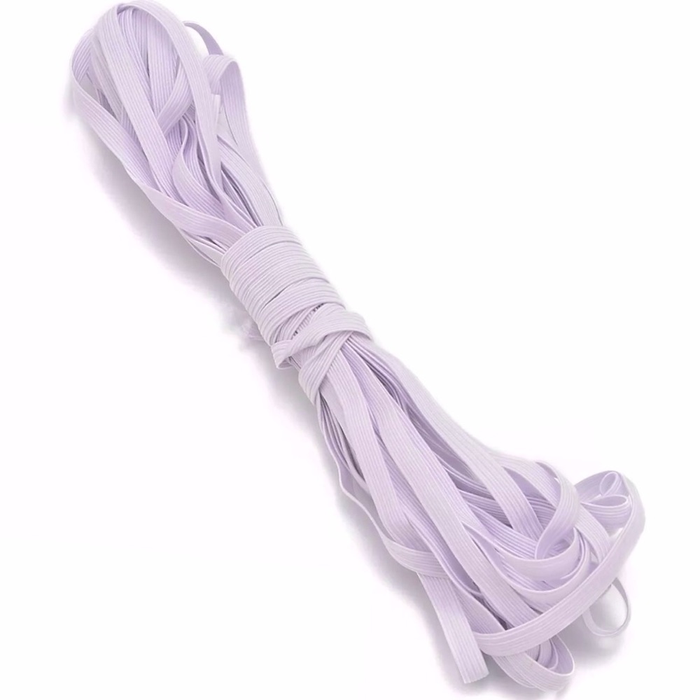 10 yd (30 ft) - 1/8” Flat Braided Elastic